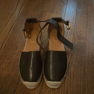 See By Chloe Black Espadrilles